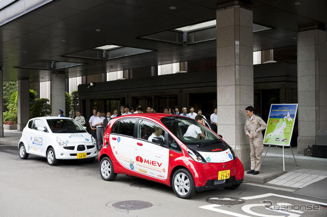EV洞爺湖キャラバン…東京-洞爺湖を走る 写真蔵
