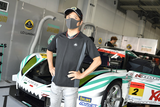 2号車シンティアム・アップル・ロータス 加藤寛規選手