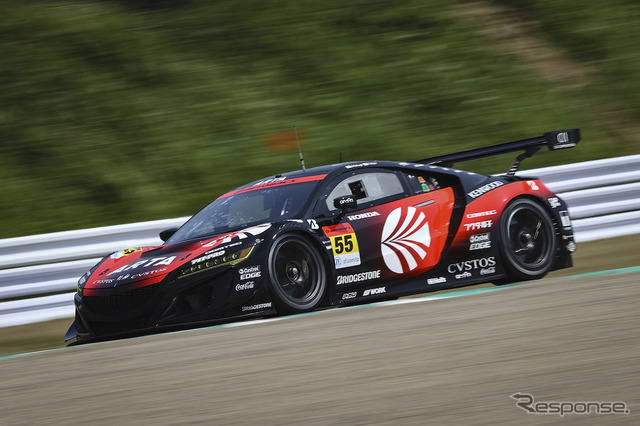 GT300クラス予選2位の#55 ARTA NSX GT3