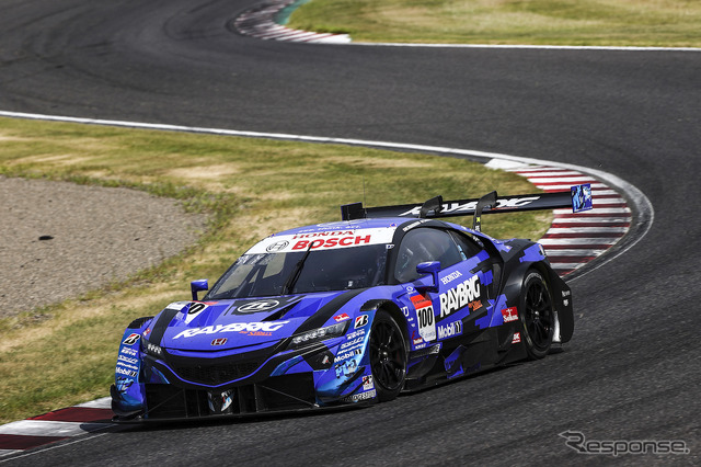 GT500クラス2位の#100 RAYBRIG NSX-GT