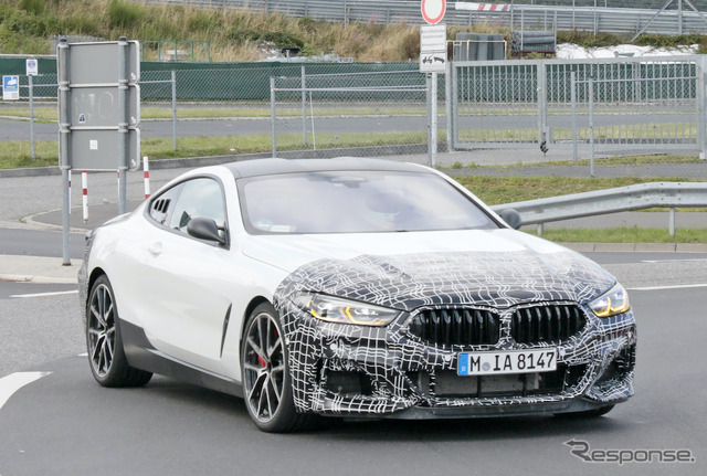BMWの新型ミッドシップ・スーパーカー 開発車両（スクープ写真）