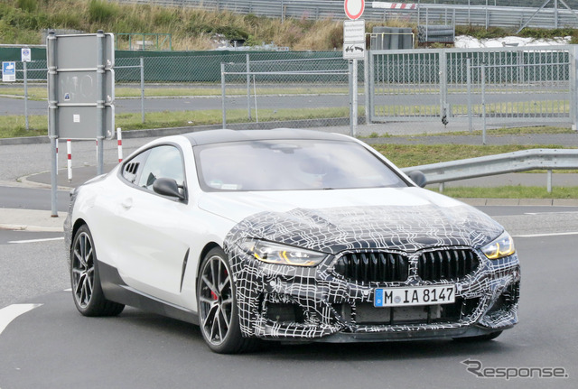 BMWの新型ミッドシップ・スーパーカー 開発車両(スクープ写真)
