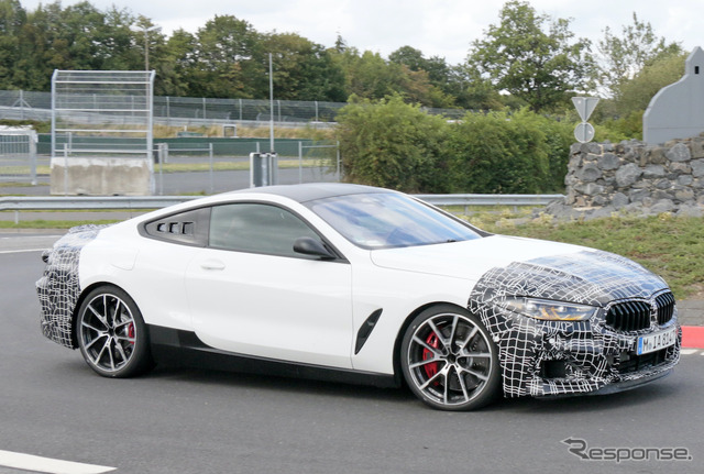 BMWの新型ミッドシップ・スーパーカー 開発車両(スクープ写真)
