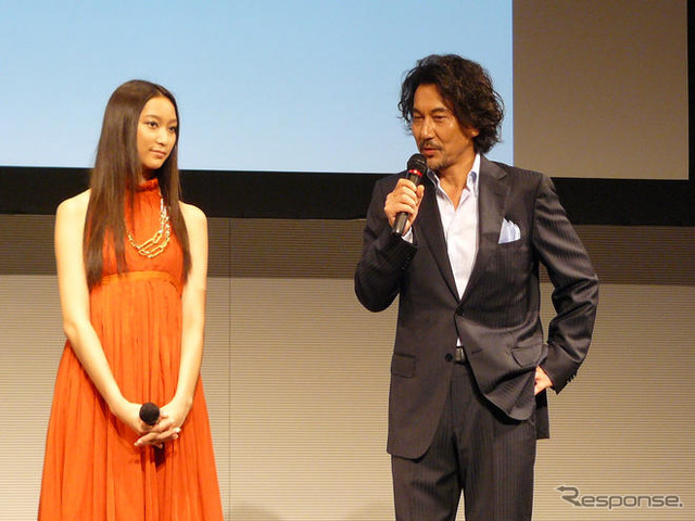 コンテンツフェスティバル08 記者会見---役所広司氏と杏さんも登場