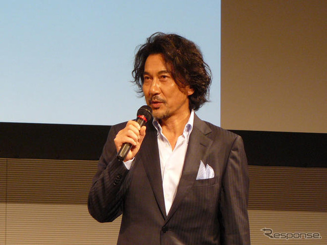コンテンツフェスティバル08 記者会見---役所広司氏と杏さんも登場