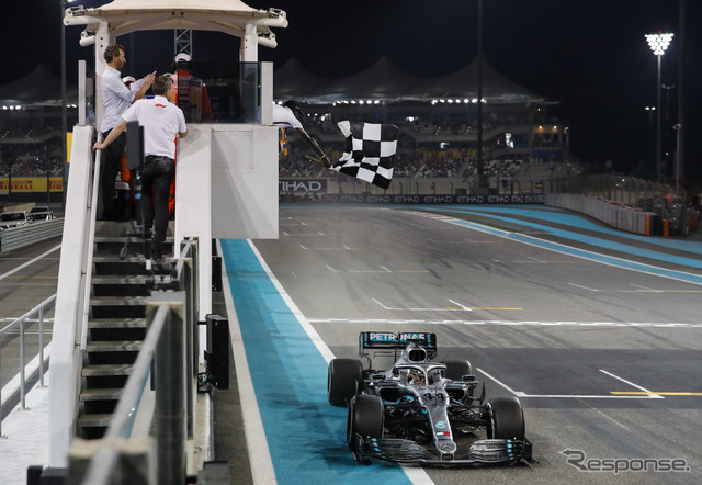 2019年のF1アブダビGP。