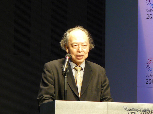 コンテンツフェスティバル08 記者会見---役所広司氏と杏さんも登場