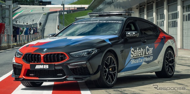 BMW M8 グランクーペ のMotoGPセーフティカー