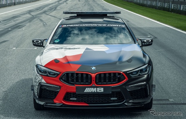 BMW M8 グランクーペ のMotoGPセーフティカー