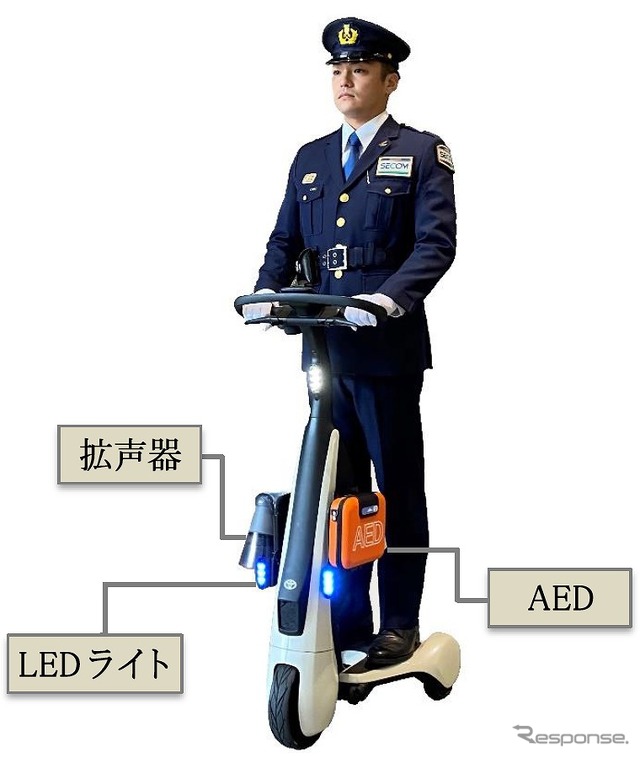 歩行領域EV（警備実証用モデル）