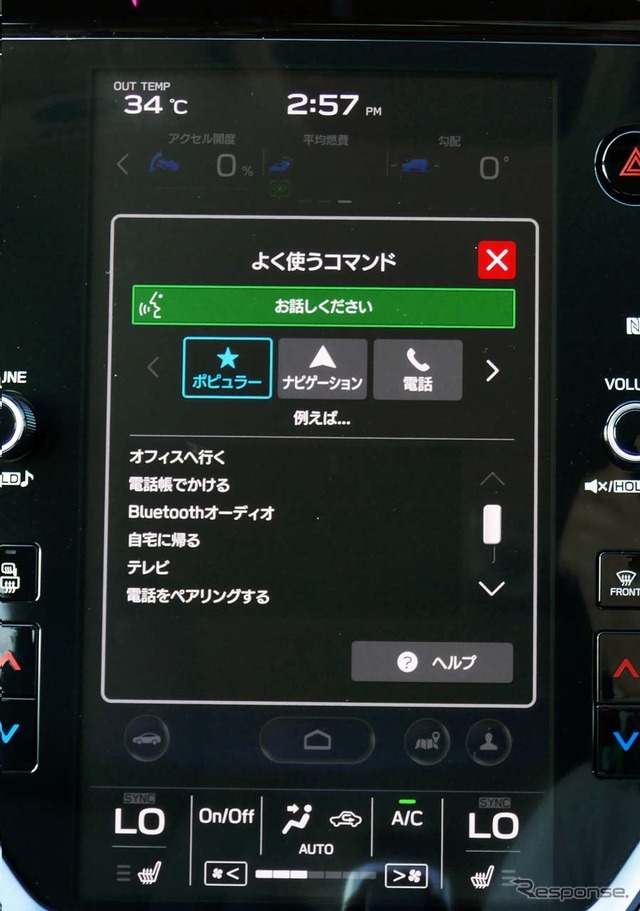 音声認識機能も備えたが、システム内での処理となったため、フリーワード検索には対応しない