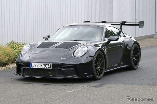 ポルシェ 911 GT3 RS 新型プロトタイプ　（スクープ写真）