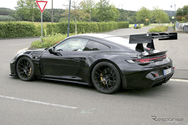 ポルシェ 911 GT3 RS 新型プロトタイプ　（スクープ写真）