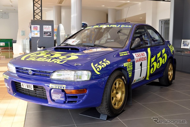 インプレッサ（GC8）　グループAラリー車（1996年）