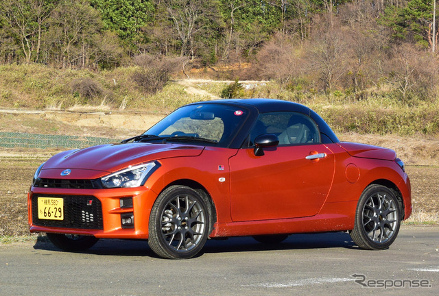 コペン GR SPORTのフロントビュー(クローズ)