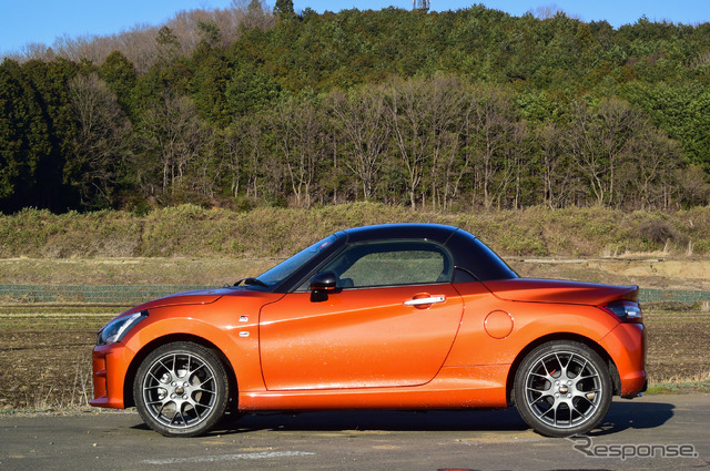 コペン GR SPORTのサイドビュー(クローズ)