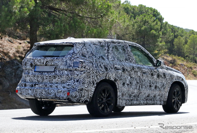 BMW X1 次期型プロトタイプ(スクープ写真)