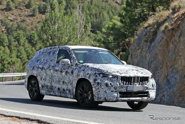 BMW X1 次期型プロトタイプ(スクープ写真)