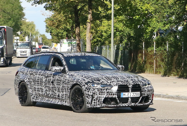 BMW M3ツーリング プロトタイプ(スクープ写真)