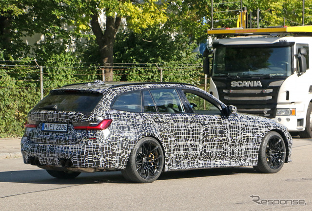 BMW M3ツーリング プロトタイプ(スクープ写真)
