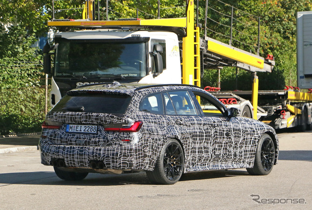 BMW M3ツーリング プロトタイプ(スクープ写真)