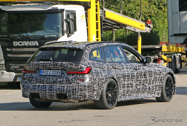 BMW M3ツーリング プロトタイプ(スクープ写真)