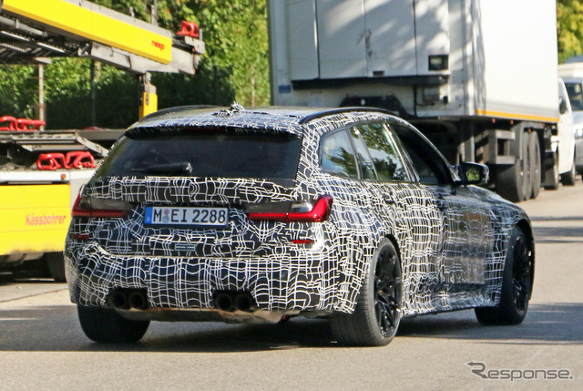 BMW M3ツーリング プロトタイプ(スクープ写真)