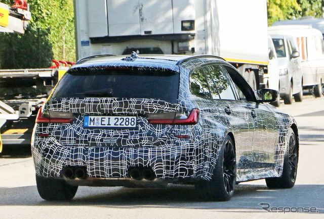 BMW M3ツーリング プロトタイプ(スクープ写真)