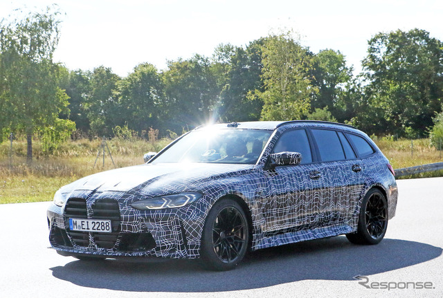 BMW M3ツーリング プロトタイプ(スクープ写真)