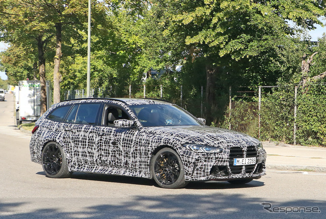 BMW M3ツーリング プロトタイプ(スクープ写真)