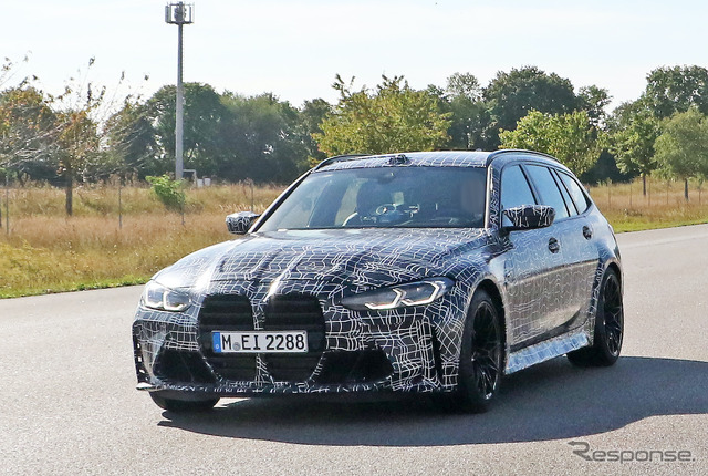 BMW M3ツーリング プロトタイプ(スクープ写真)