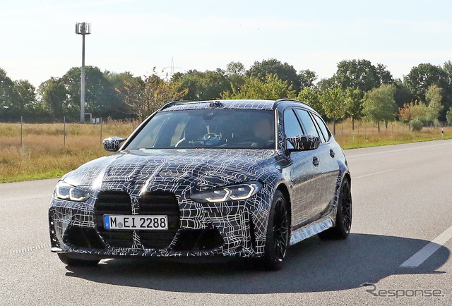 BMW M3ツーリング プロトタイプ(スクープ写真)