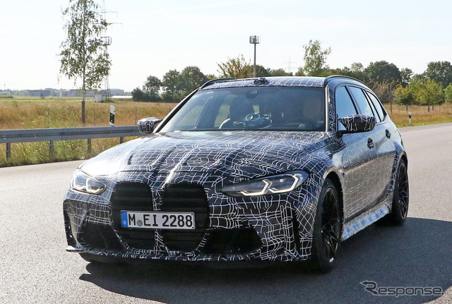 BMW M3ツーリング プロトタイプ(スクープ写真)