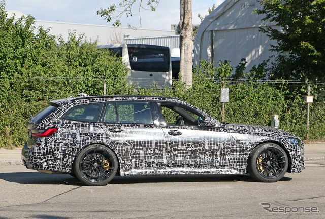 BMW M3ツーリング プロトタイプ(スクープ写真)