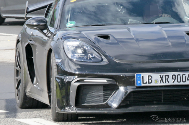 ポルシェ 781ケイマン GT4 RS プロトタイプ(スクープ写真)