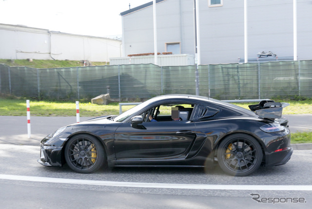 ポルシェ 781ケイマン GT4 RS プロトタイプ(スクープ写真)