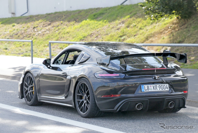 ポルシェ 781ケイマン GT4 RS プロトタイプ(スクープ写真)