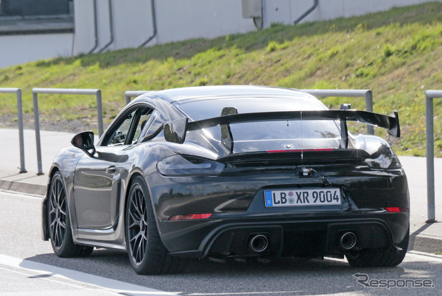 ポルシェ 781ケイマン GT4 RS プロトタイプ（スクープ写真）