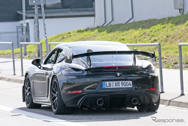 ポルシェ 781ケイマン GT4 RS プロトタイプ(スクープ写真)