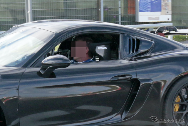 ポルシェ 781ケイマン GT4 RS プロトタイプ(スクープ写真)