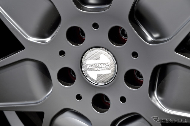 ケレナーズスポーツ【M7】推奨サイズ:18×7.0JInset54 5H-112/カラー:マットブラック・リムレッドライン/タイヤサイズ:205/40R18