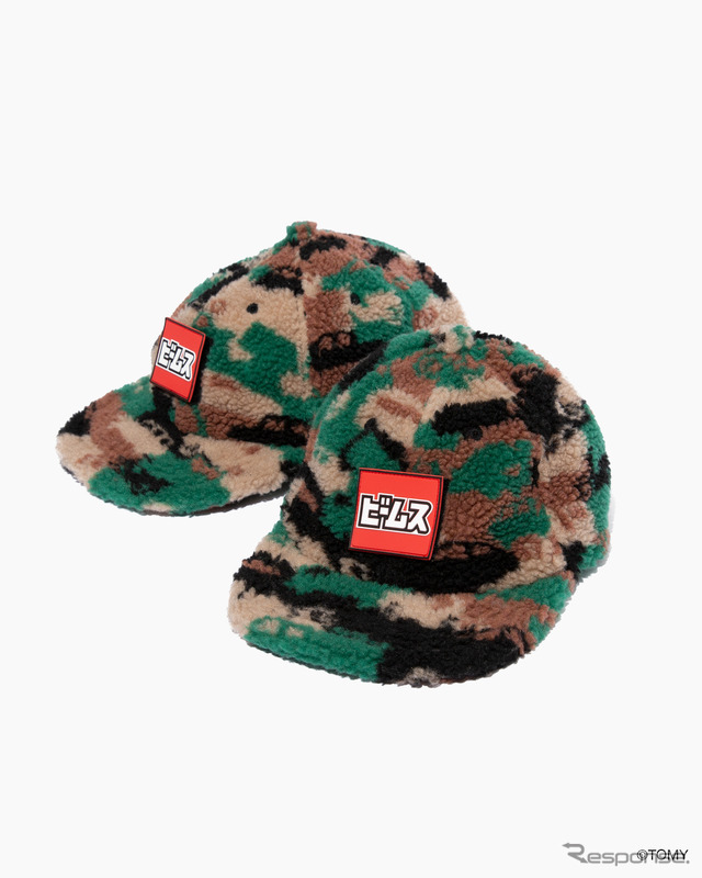 Fleece Cap 　カラー：Camouflage　サイズ：58cm価格：3,800円（税別）　　Fleece Cap（Kids）カラー：Camouflage　サイズ：54cm　価格：2,800円（税別）