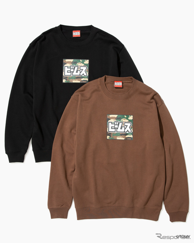 Logo Sweatshirt　 カラー：Black, Brown　サイズ：S, M, L, XL　価格：6,500円（税別）