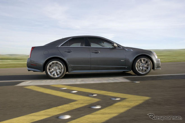 最速のキャデラック、CTS-V 今秋日本導入