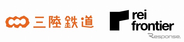 三陸鉄道とレイ・フロンティア（ロゴ）