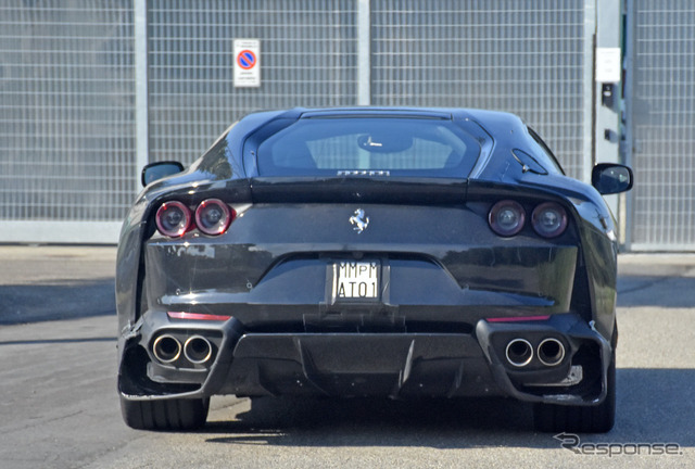 フェラーリ 812 GTO プロトタイプ(スクープ写真)