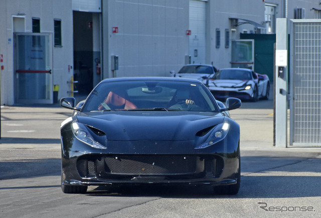 フェラーリ 812 GTO プロトタイプ(スクープ写真)