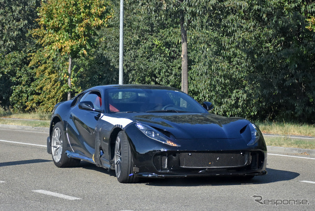 フェラーリ 812 GTO プロトタイプ(スクープ写真)