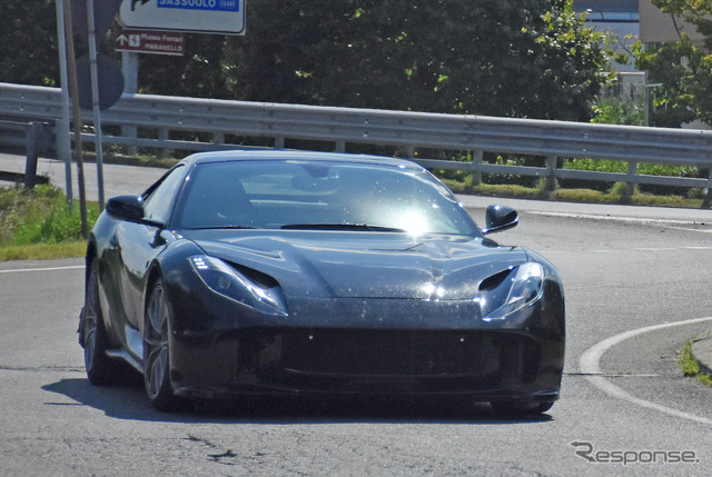 フェラーリ 812 GTO プロトタイプ(スクープ写真)