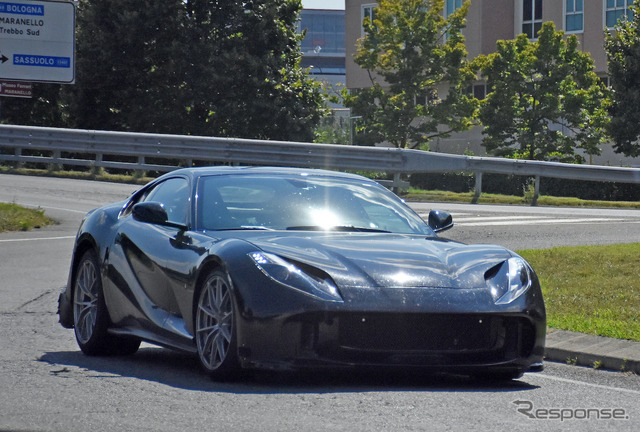 フェラーリ 812 GTO プロトタイプ(スクープ写真)